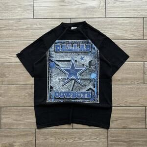 Vintage Black NFL Dallas Cowboys T-Shirt